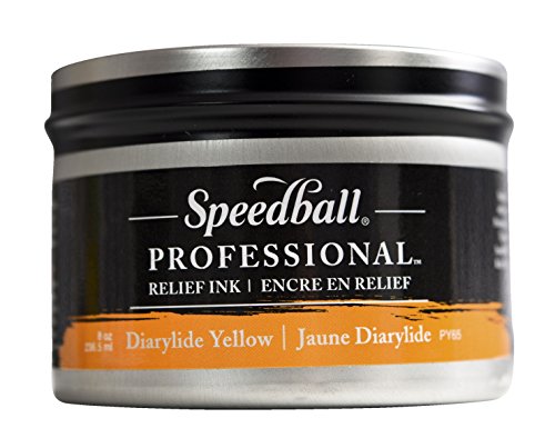 Speedball Professional Relief Inks - Diarylide Yellow - 8oz