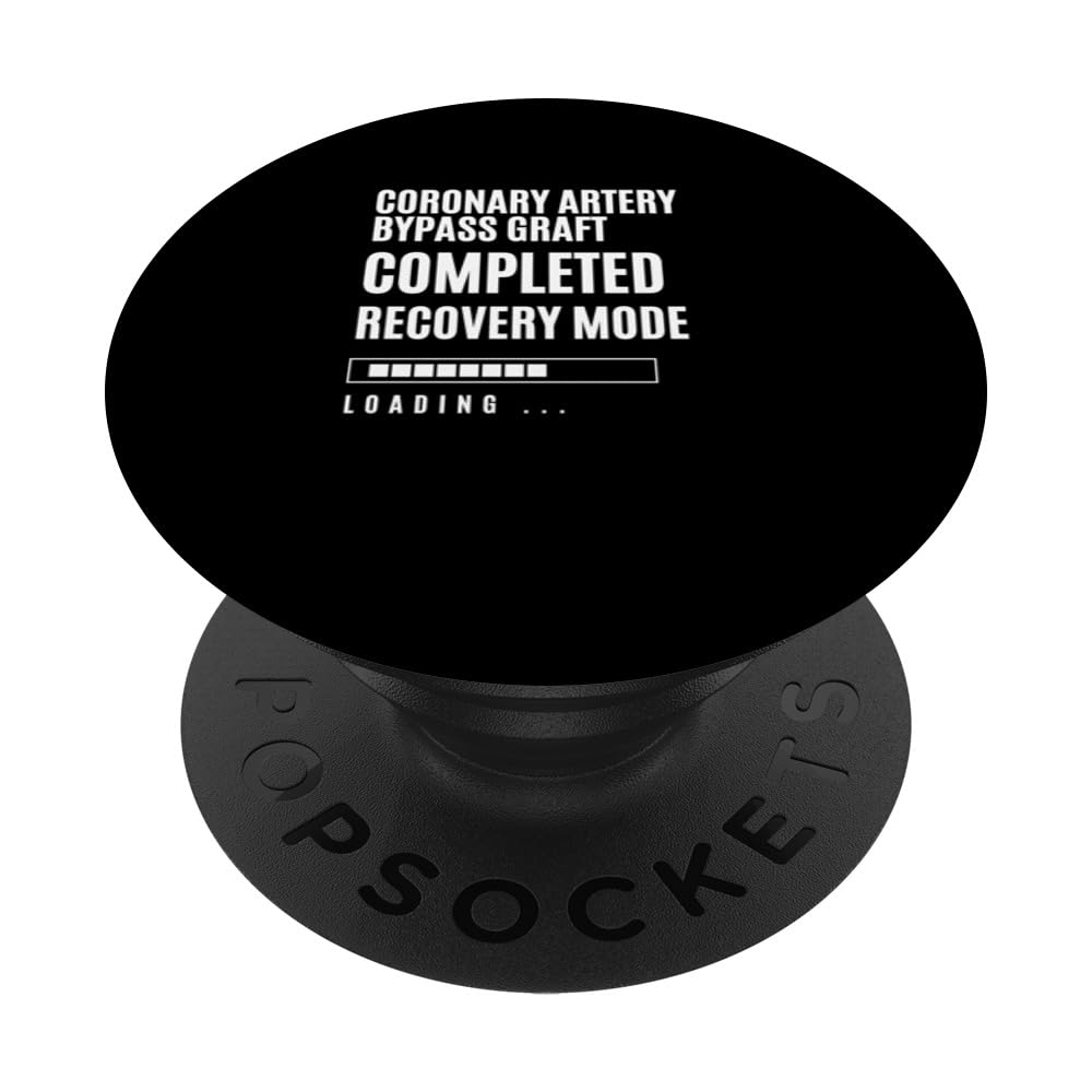 Coronary Artery Bypass Graft Completed Recovey Mode Rehab PopSockets Swappable PopGrip