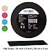 Black Kinesiology Tape Precut Roll - Bulk Jumbo Clinical Size Recovery Sports Athletic Injury Therapeutic Support PRO Physio Therapy (100 Strips: 10 in x 2 in / 25 cm x 5 cm) kinesio-Tape kinesiotape