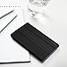 Poetic Slimline case for All-New Amazon Fire HD 8 Tablet (7th and 8th Generation, 2017 and 2018 Release) - Slim-Fit Trifold Cover Stand Folio smart cover Case with Auto Sleep/Wake - Black