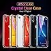 ESR Mimic Tempered Glass Case for iPhone XR, 9H Tempered Glass Back Cover [Mimics the Glass Back of the iPhone XR][Scratch-Resistant] + Soft Silicone Bumper [Shock Absorption] for the iPhone XR, Clear