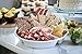Chinet White Plastic Chip and Dip Party Trays - 2 ct