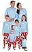 PajamaGram Chill Out Family Pajamas - Christmas Pajamas, Blue, Women's, L, 12-14