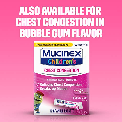 Mucinex Children's Chest Congestion Expectorant and Cough Suppressant
