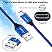 USB C Cable, USB Type C Cable 6ft, Canjoy (2 Pack) Nylon Braided Long Fast Charger USB Type A to C Cord for Samsung Galaxy S8,S8 Plus,Nintendo Switch,Nexus 6P,Moto Z Droid/Z Play