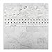 Bianco Carrara White Marble Honed Basketweave Mosaic Tile with Black Dots - 6