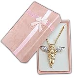 Expression Jewelry Hip Hop Style Gold Tone Iced Out Necklaces For A Layered Look