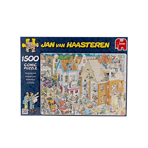 Jan van Haasteren Building Site Jigsaw Puzzle (1500 Pieces)
