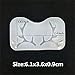 Lovely Antlers Necklace Pendant Epoxy Resin Silicone Mold,Crafting Clay,Jewelry Earrings Making,DIY Mobile Phone Decoration Tools,Semi-Transparent