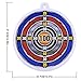 Goshfun Soft Bullet Dart Target Scores Dart Board Sucked Type Toy for Nerf Blaster