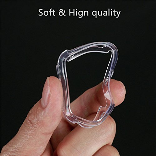 image for Lisin Fitbit Versa Watch Protective cover, TPU Silicone Cover Case Wat