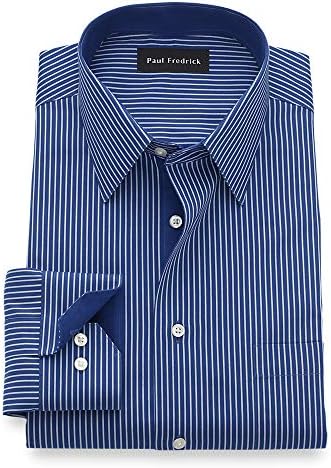 Paul Fredrick Mens Tailored Fit Non 