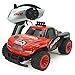 SZJJX RC Cars 1/16 Scale 2WD High Speed Vehicle 15MPH+ 2.4Ghz Radio Remote Control Off Road Racing Monster Crawler Trucks Fast Electric Race Buggy with LED Light and Sound SJ1504 Red