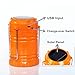 GlowSunny Led Lantern Ultra Light Solar Panel Charger Portable Collapsibel Outdoor&Indoor Flashlight Tent Light For Camping, Home, Garden Pack-1