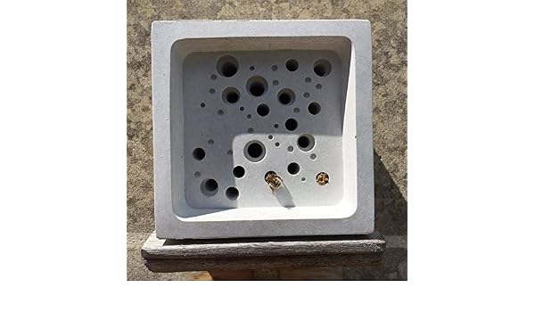 Colmena para abejas en forma de bloque, tamaño grande, 10,5 x 10,5 ...