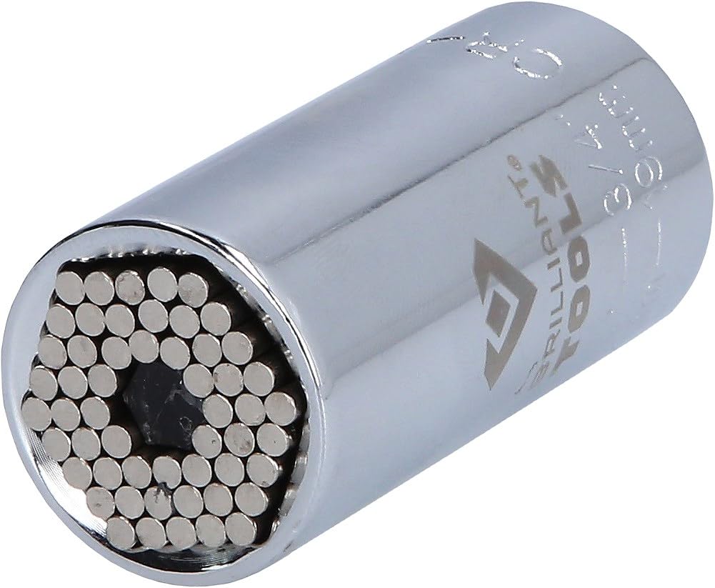 BRILLIANT TOOLS BT021899 3/8" Universal Socket [Powered by KS Tools]