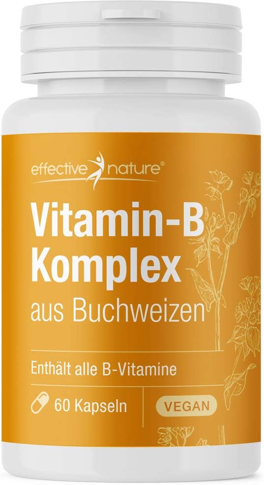 Vitamin B Komplex aus Buchweizen Vitamin B Kombipräparat mit Folsäure