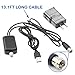 Digital TV Antenna/Indoor Good Reception HDTV Antenna, 1080P HD Antenna, 50 Miles Range with Detachable Amplifier Signal Booster, 13.1 Feet High Performance Coax Cable