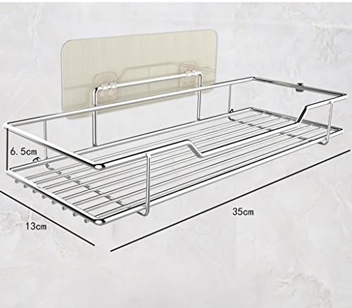 Rack shelf Bathroom Shelf Bathroom Wall Shelf Storage Wall-mounted Toilet-free Punch-free Bathroom Wash Shelf ( Size : C )