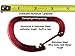 Campingandkayaking Made in The USA. Paddle/Rod Leash Set. Now with Cinch Lock, 2 Black Leashes and 1 Carabiner. Built to Last.