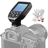 Godox Xpro-N TTL Wireless Flash Trigger Transmitter for Nikon, 1/8000s HSS, TTL-Convert-Manual Function, Large Screen, 5 Dedicated Group Buttons, 11 Customizable Functions with PERGEAR Cleaning Kit