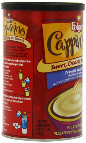 Folgers French Vanilla Cappuccino Mix - Image 8