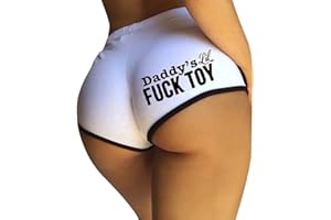 KAIMIMEI Womens Yoga Booty Shorts Sexy Printed Dance Sport Workout Hot Pants Plus Size Lounge Wear Briefs