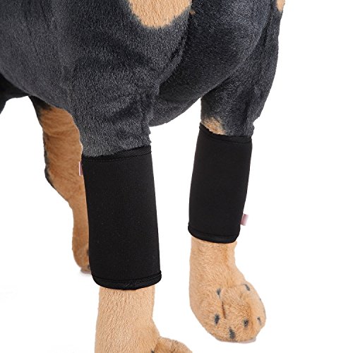 RUMOD Pet Knee Pads Dog Support Brace Pet Protector Dog Surgical Injury Fixed Knee Pads Dog Feet Cover Pet Training Protection Equipment