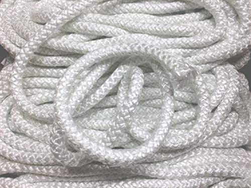 Dan's Daughters' Containers 1/2" x 20' Wood Stove Door Gasket, Round Fiberglass Rope Seal (1/2" x 20 ft. roll) High Density Boiler Kiln Coke Oven Industrial Crucible - Thumbnail 3
