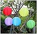 6PCS/Set 30cm Solar Powered Hanging Oriental 12