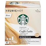 Starbucks Vanilla Caffe Latte K-cups - 9 count