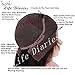 Life Diaries 250% Density Fashion Long Natural Wave 10% Human Hair+90% Heat Resistant Fiber Glueless Lace Front Synthetic Wig For Women(20