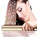 Flat Iron for Hair,GOOLEEN Professional Ceramic Hair Straightener 1 Inch Tourmaline 3D Floating Plates,2 in 1 Hair Curler and Straightener with Dual Voltage LED Display Adjustable Temperature 248-446℉
