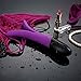 OZXX Multispeed Silicone Massager Powerful Quiet with Dual Motors,Waterproof Wireless,USB Rechargeable
