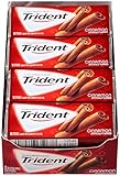 Trident Sugar-Free Gum, Cinnamon, 18 Count (Pack of 12)