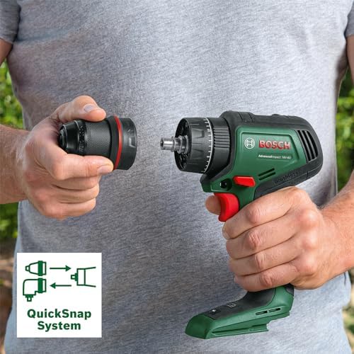 trapano battente-avvitatore batteria AdvancedImpact 18V-80 QuickSnap (foratura a percussione/avvitamento; 18V; brushless; 82Nm; mandrino metallo 13mm; batteria e caricabatt.)