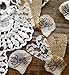 Burlap and Lace Rose Petals, Rustic Wedding Decor, Wedding Table Decorations Rustic, Confetti, Country Wedding
