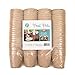 Facentric's Peat Pots Are The Best Way To Give Your Garden A Head Start, 100% Eco Friendly & Biodegradable. Pack Of 100 size 3