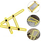 MOYAGE General Tools Angleizer Template Tool Multi Angle Measuring Ruler Professional Layouts For All Surfaces