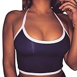 Goddessvan Women Summer Boho Tank Bustier Bra Vest Crop Top Cami Bralette Blouse