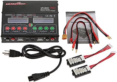 JIMI Brand New Ultra Power UP120AC DUO 120W/100W LiIo/LiFe/NiMH/NiCD/LiPo Battery Multi Balance Charger/Discharger