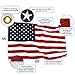 ANLEY [Heavy Duty] American US Flag 5x8 Foot Nylon - Embroidered Stars and Sewn Stripes - 4 Rows of Lock Stitching - USA Banner Flags with Brass Grommets 5 X 8 Ft