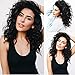 Andria Hair Wavy Wig Lace Front Wigs | Glue-less Short Bob | Body Deep Wave | Natural Color | Synthetic Heat Resistant Fiber | Water Wave Hair Wig With Baby Hair | 12Inch