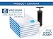 Premium Jumbo Space Saver Bags 40”x30” 6-Pack Ziplock Vacuum Storage Bags by RoomierLife