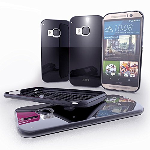 Htc one m9 tpu case cellto [premium soft flexible case]…