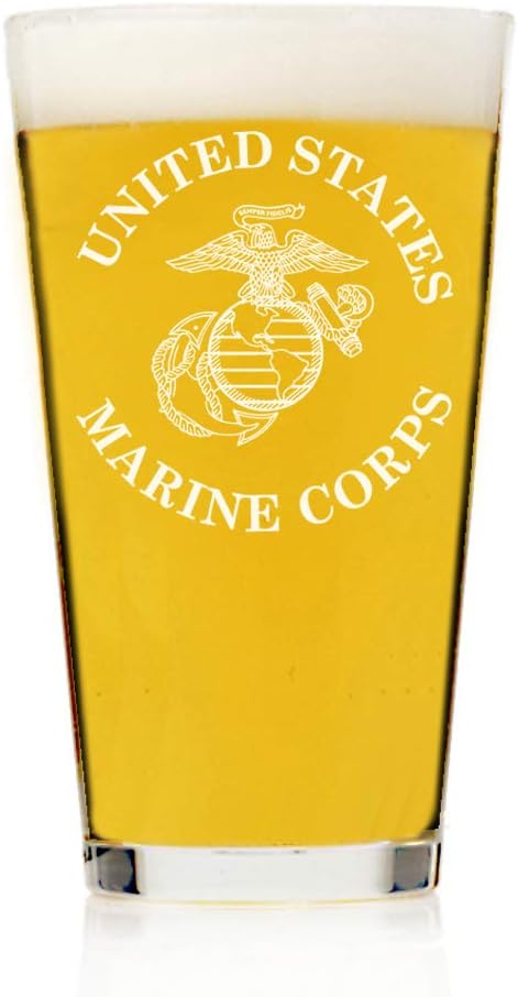 usmc beer mug