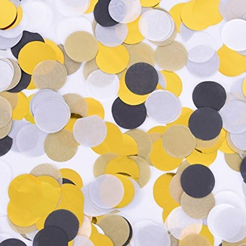 StarParty Confetti Circles 1inch Wedding Sprinkles Birthday Party Decoration (Dazzling queen)