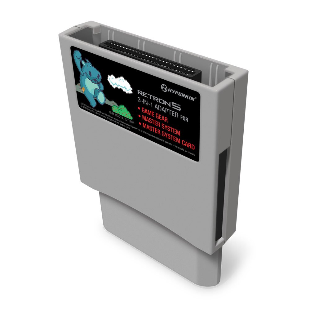 Hyperkin RetroN 5 3-in-1 Adapter for Game Gear, Master System, and Master System Card: Video Games