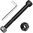 OTFAITP Pro Scooter Axle M8 8mm X 28mm-130mm Multiple Size 12.9 Grade Carbon Steel for Front Rear Wheel Freestyle Scooter Grinds