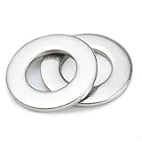 LUPANTER M6 Flat Washers 100 Pack, Stainless Steel